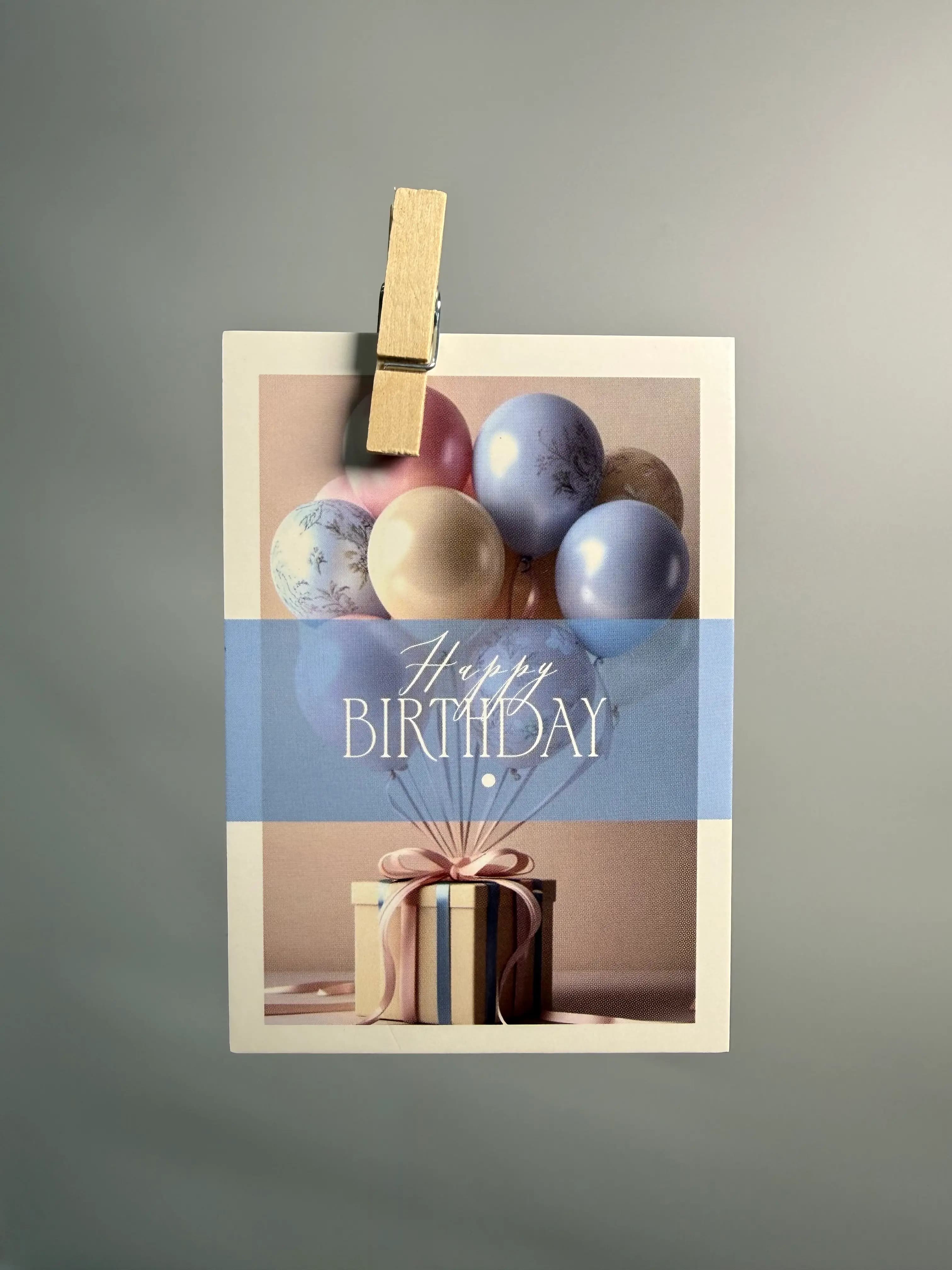 Открытка «Happy Birthday»